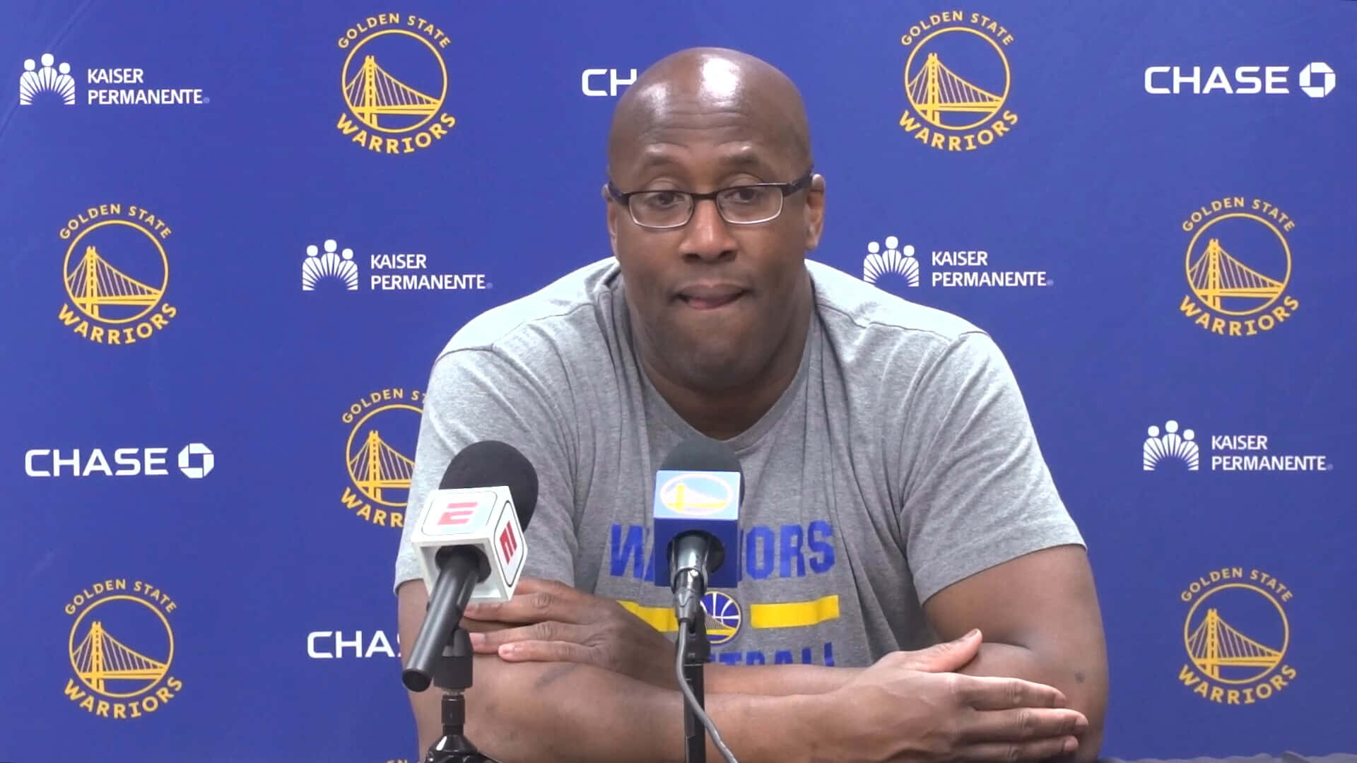 Mike Brown Golden States Warriors Assistant Head Coach Press Conference Wallpaper