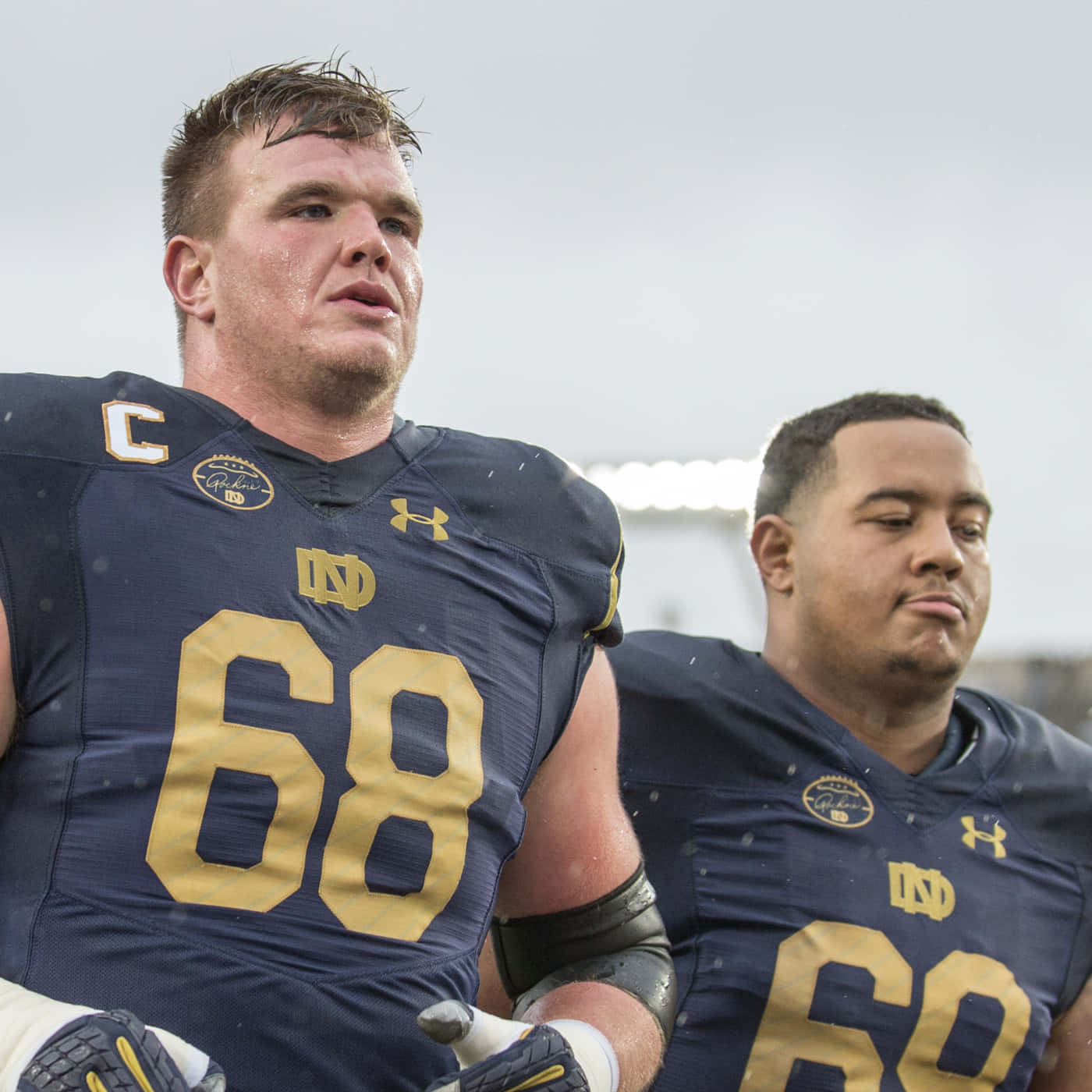 Mike Mcglinchey Dalam Aksi Selama Pertandingan Wallpaper