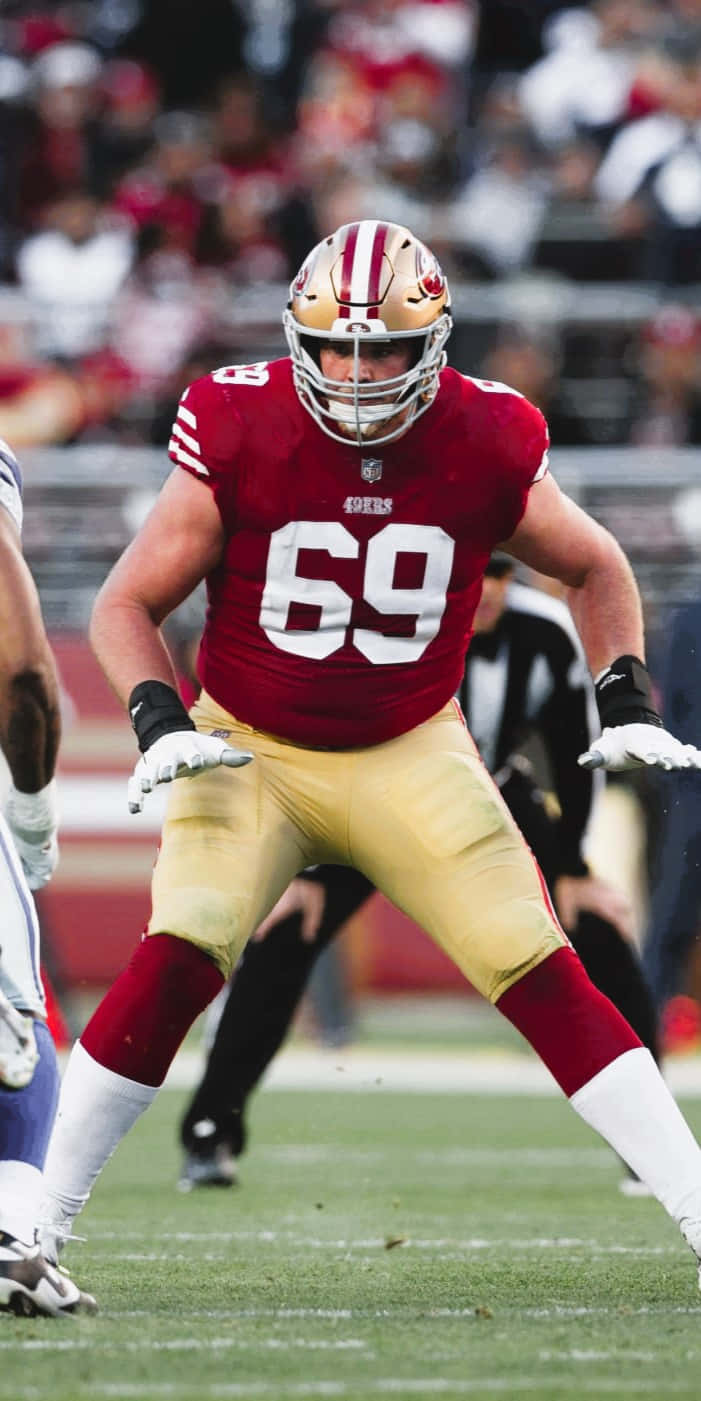 Mike Mcglinchey, Tackle Ofensif Nfl Yang Menonjol Wallpaper