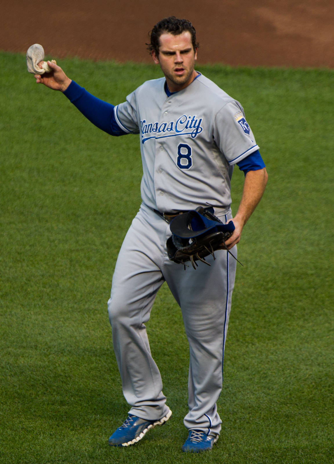 Mike Moustakas No Hat Wallpaper