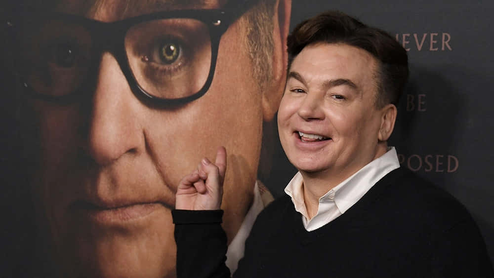 Iconic Actor Mike Myers Wallpaper