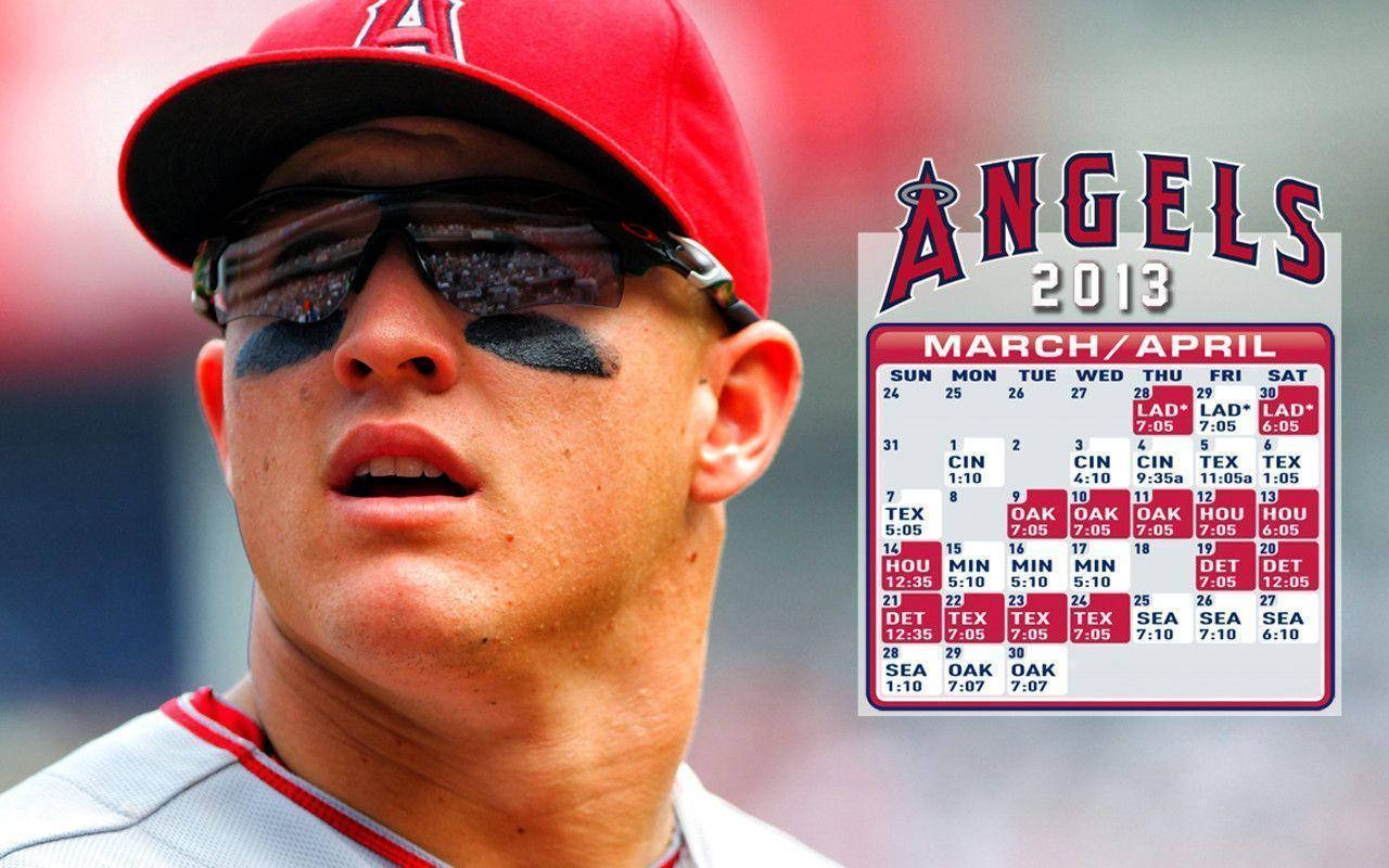 Mike Trout Baseball Schedule
