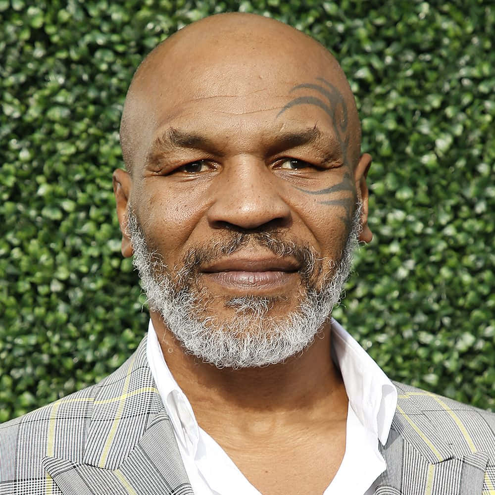 Caption: Mike Tyson, former heavyweight boxing champion