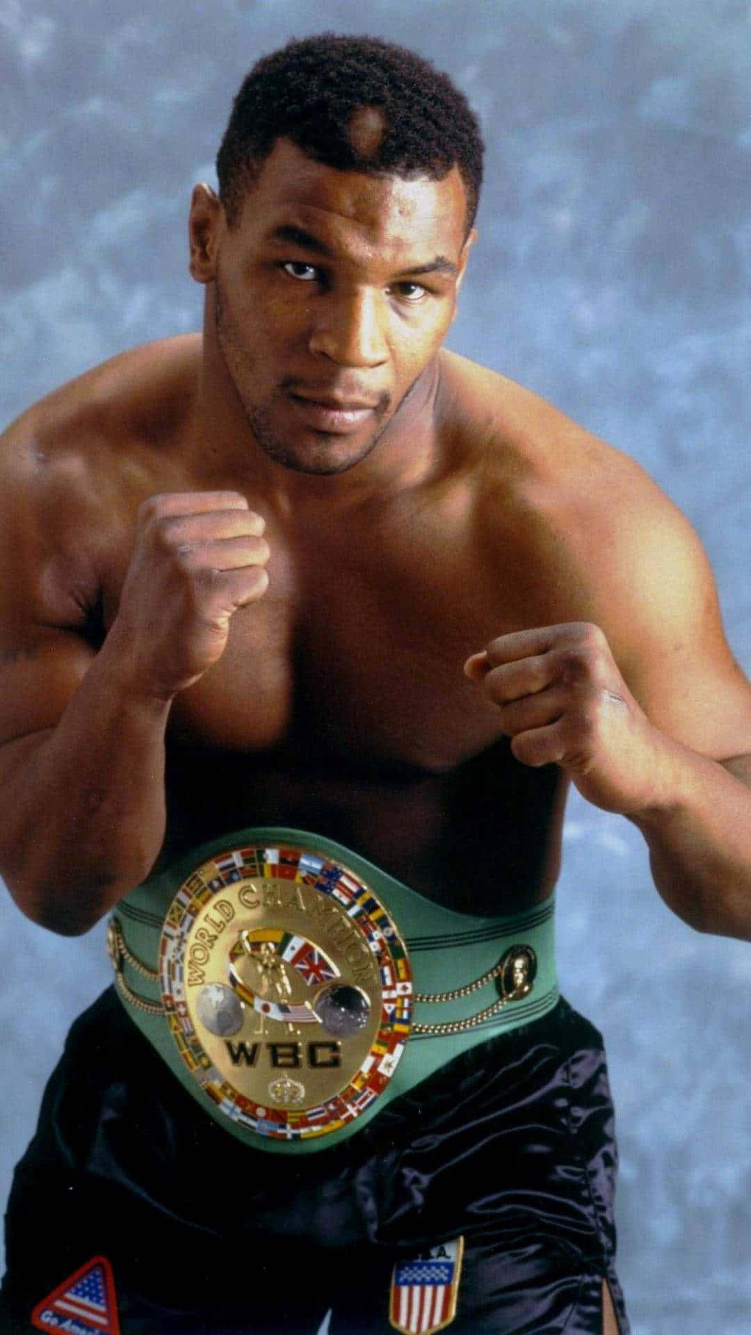 A powerful portrait of the boxing legend Mike Tyson