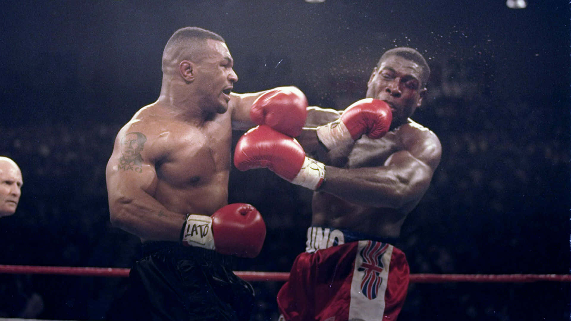 Mike Tyson in Action