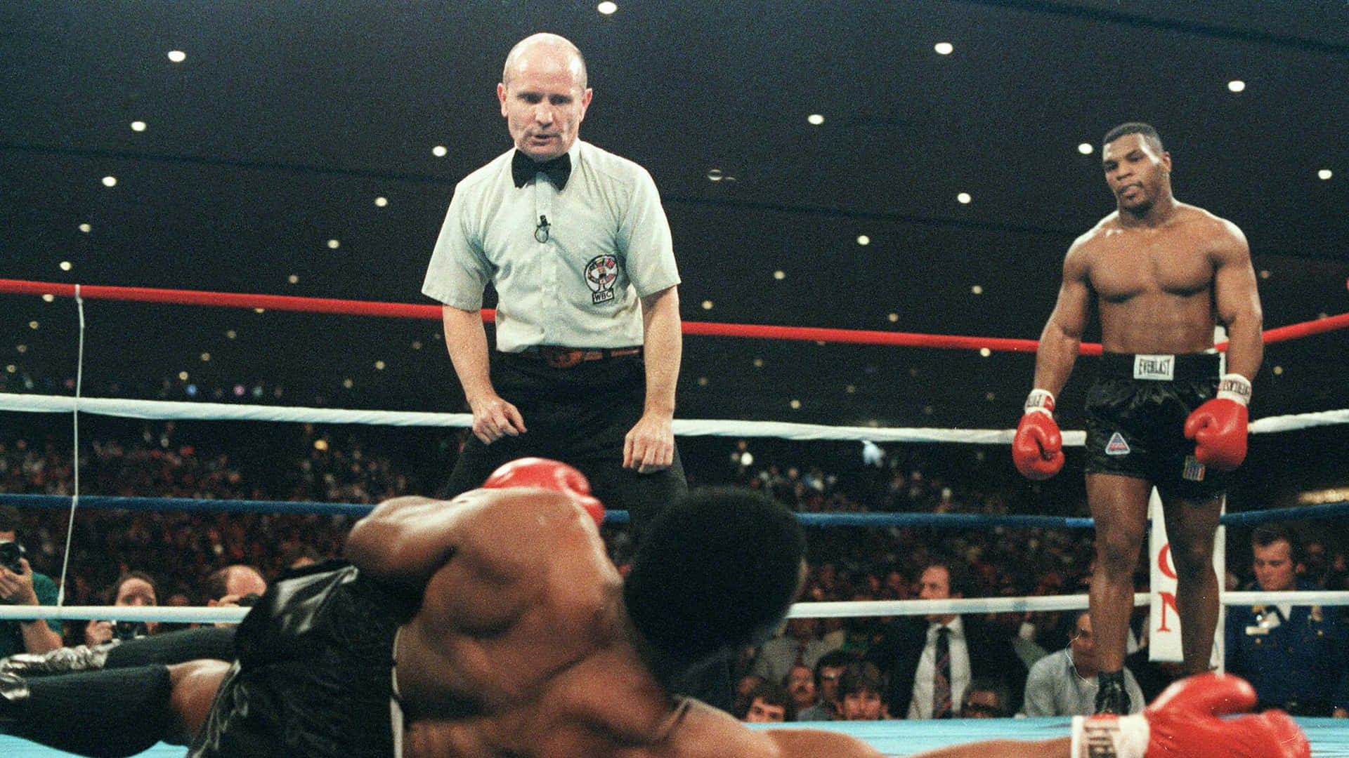 Champion Boxer Mike Tyson in his prime