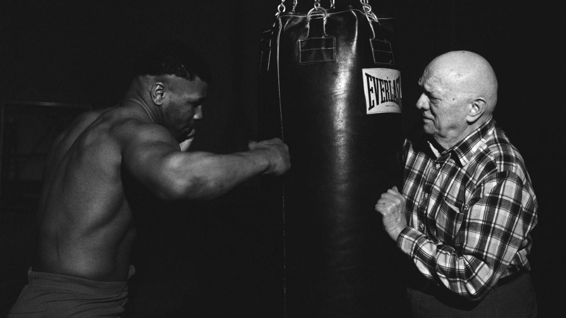 Mike Tyson And Cus D'Amato Wallpaper