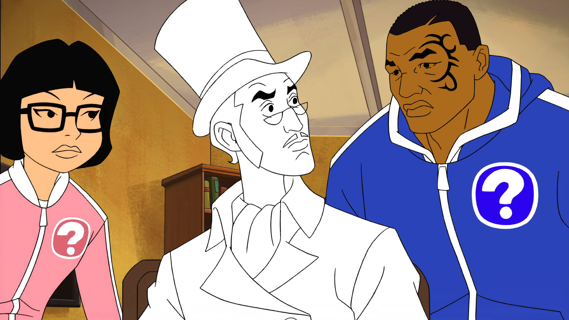 Mike Tyson Mysteries Animated Series Wallpaper