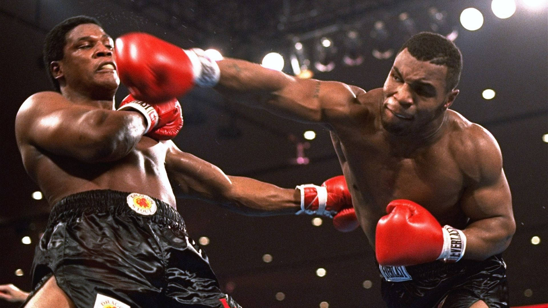 Mike Tyson Powerful Punch Wallpaper