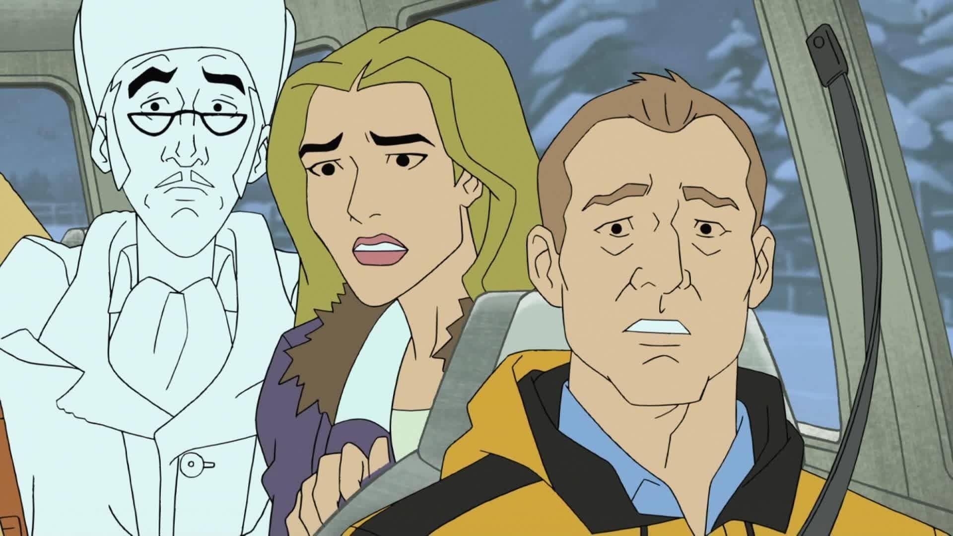 Mike Tyson Solving Mysteries With His Eclectic Team In "mike Tyson Mysteries". Wallpaper