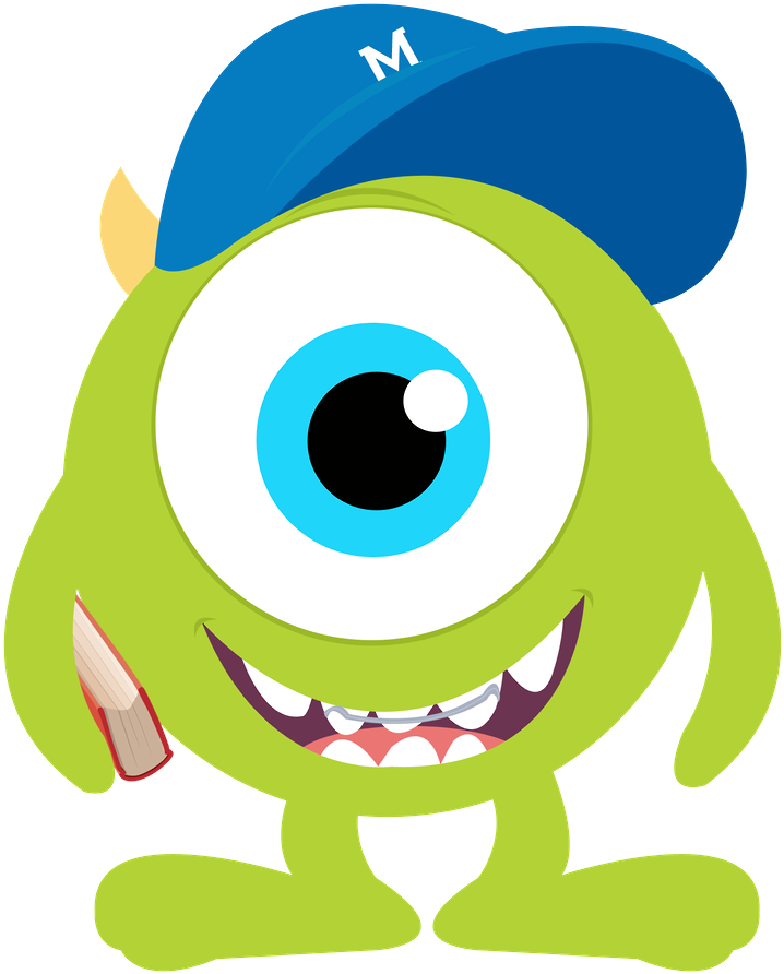 Download Mike Wazowski Capand Pencil 