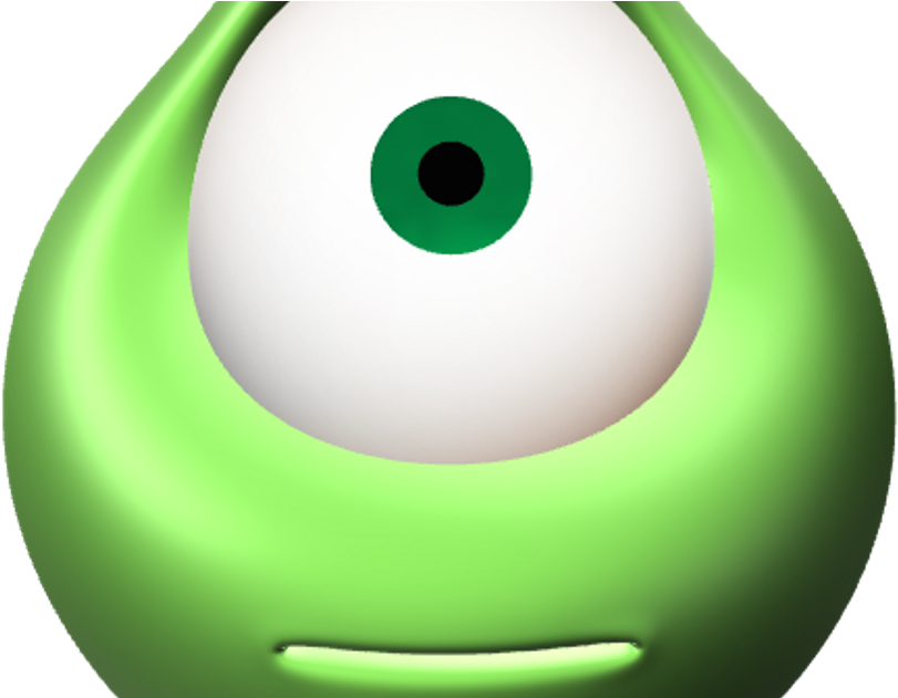 Download Mike Wazowski Close Up | Wallpapers.com