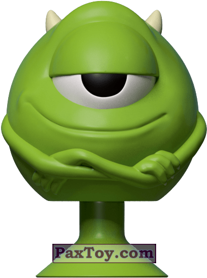 Download Mike Wazowski Figure Smiling | Wallpapers.com