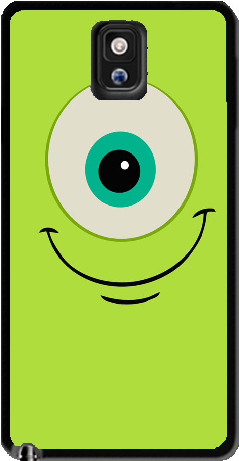 Mike Wazowski Phone Case Design PNG