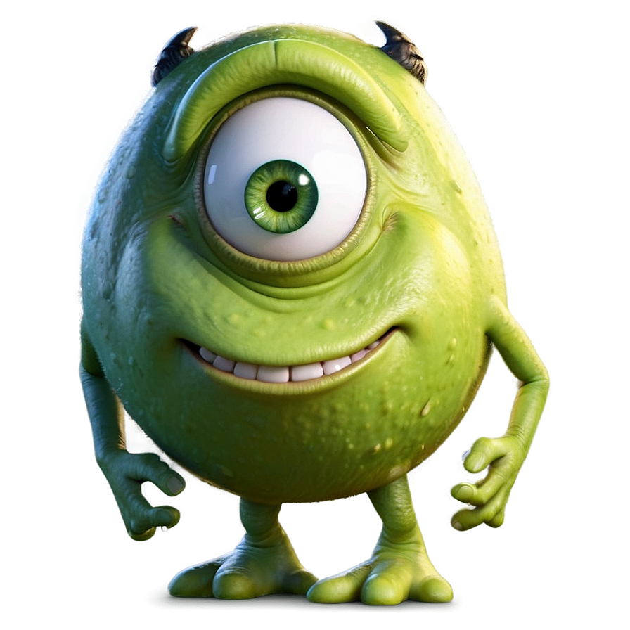 Download Mike Wazowski Winking Png Wsp | Wallpapers.com