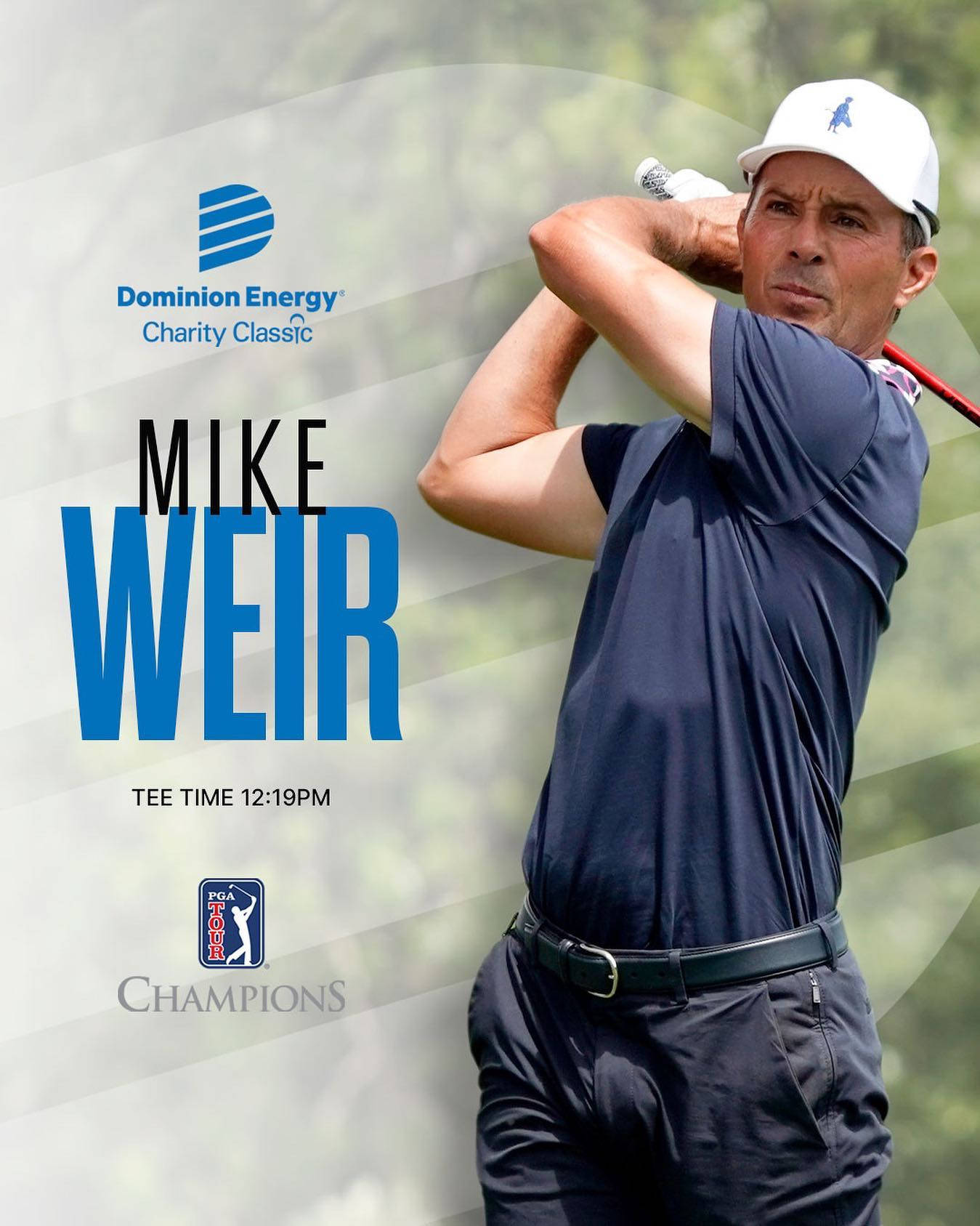 Mike Weir Golf Match Poster Wallpaper