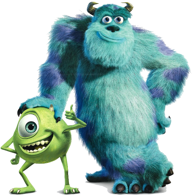 Mikeand Sulley Monsters Inc PNG
