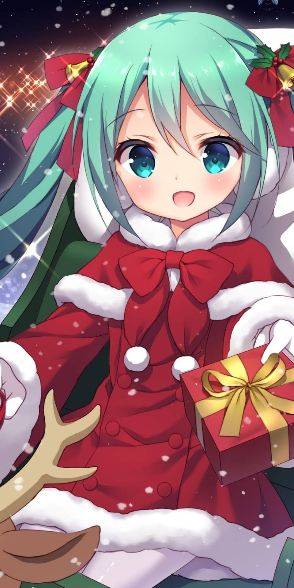 Miku Hatsune Christmas Phone