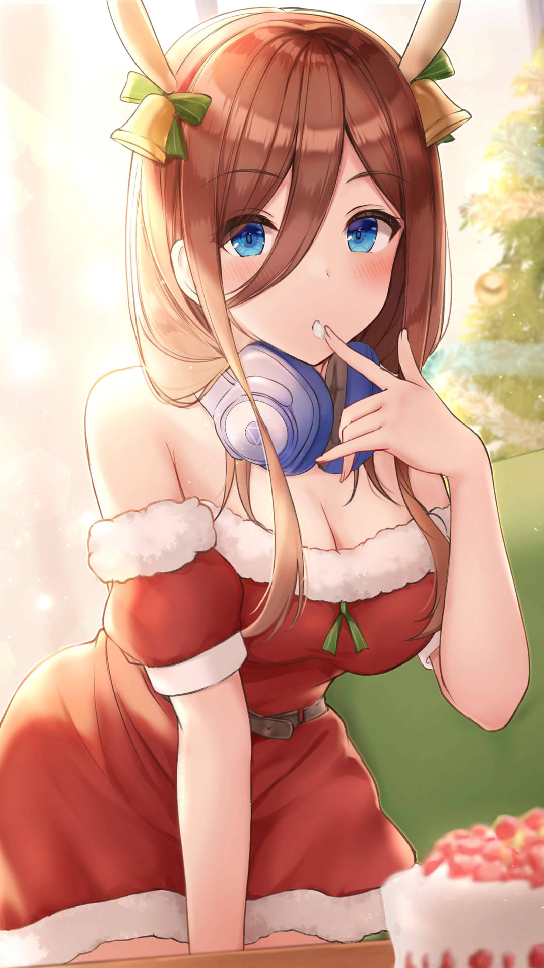 Miku Nakano In Christmas Outfit