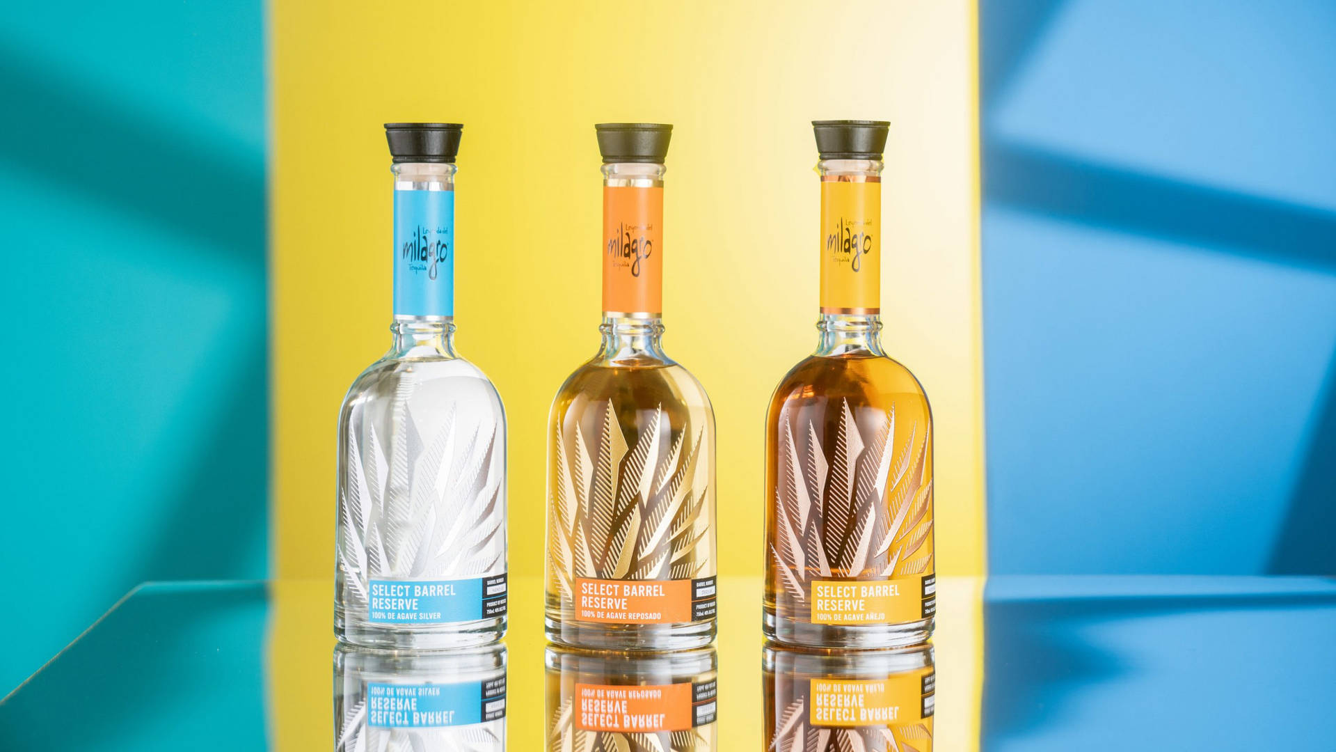 Milagro Select Tequilas Colorful Photoshoot Wallpaper