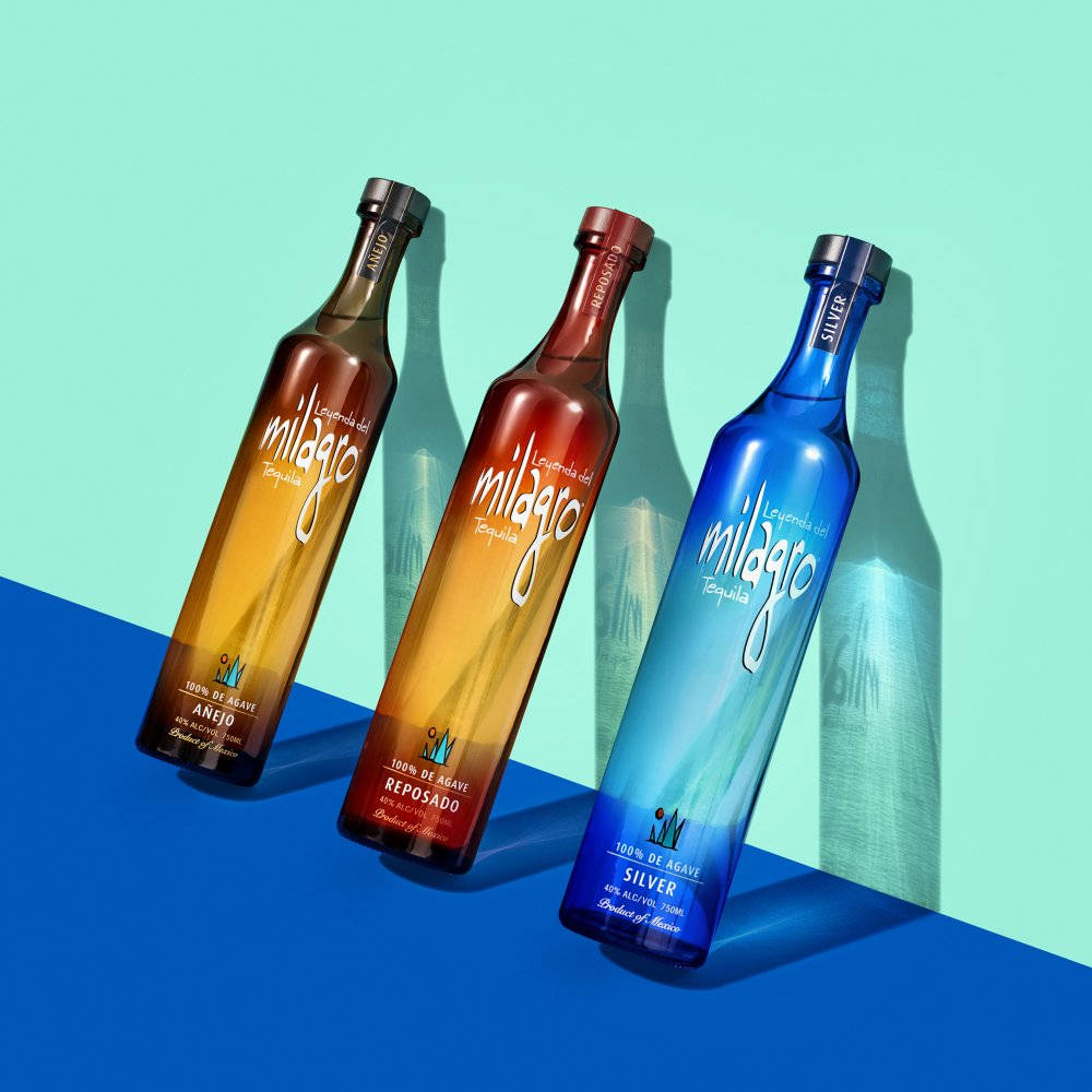 Milagro Tequila Sky Blue Photoshoot Wallpaper
