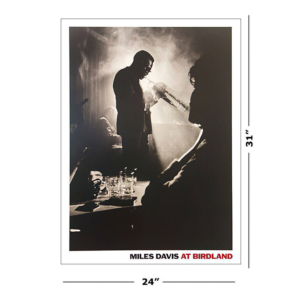 Miles Davis Birdland 1951 Album Cover Tapet Wallpaper