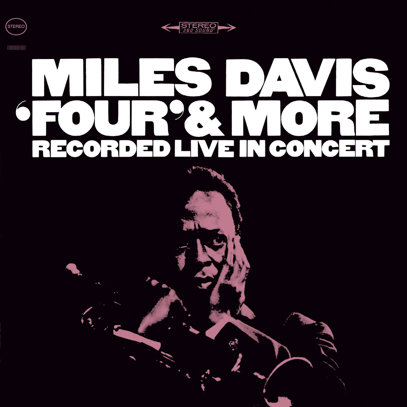 Miles Davis Four Og mere rekord live koncert tapet. Wallpaper