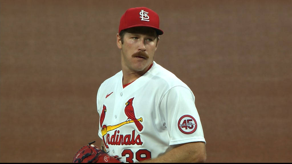 Miles Mikolas In Action, Delivering A Powerful Pitch Wallpaper