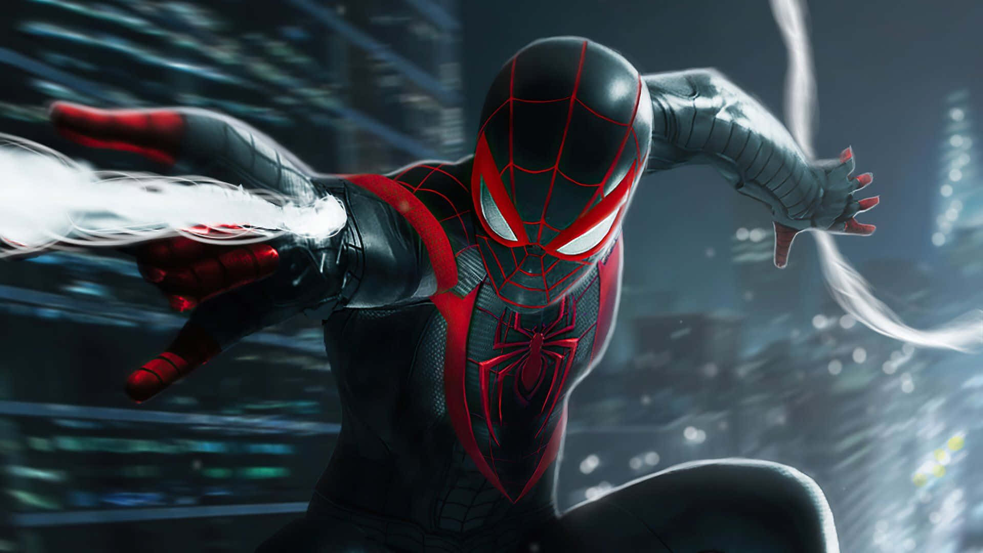 Spiderman: Eine Neue Dimension Hd Hintergrundbild