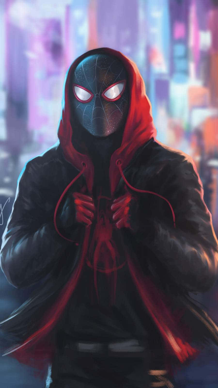Thrilling Adventure With Miles Morales In The Spider-verse