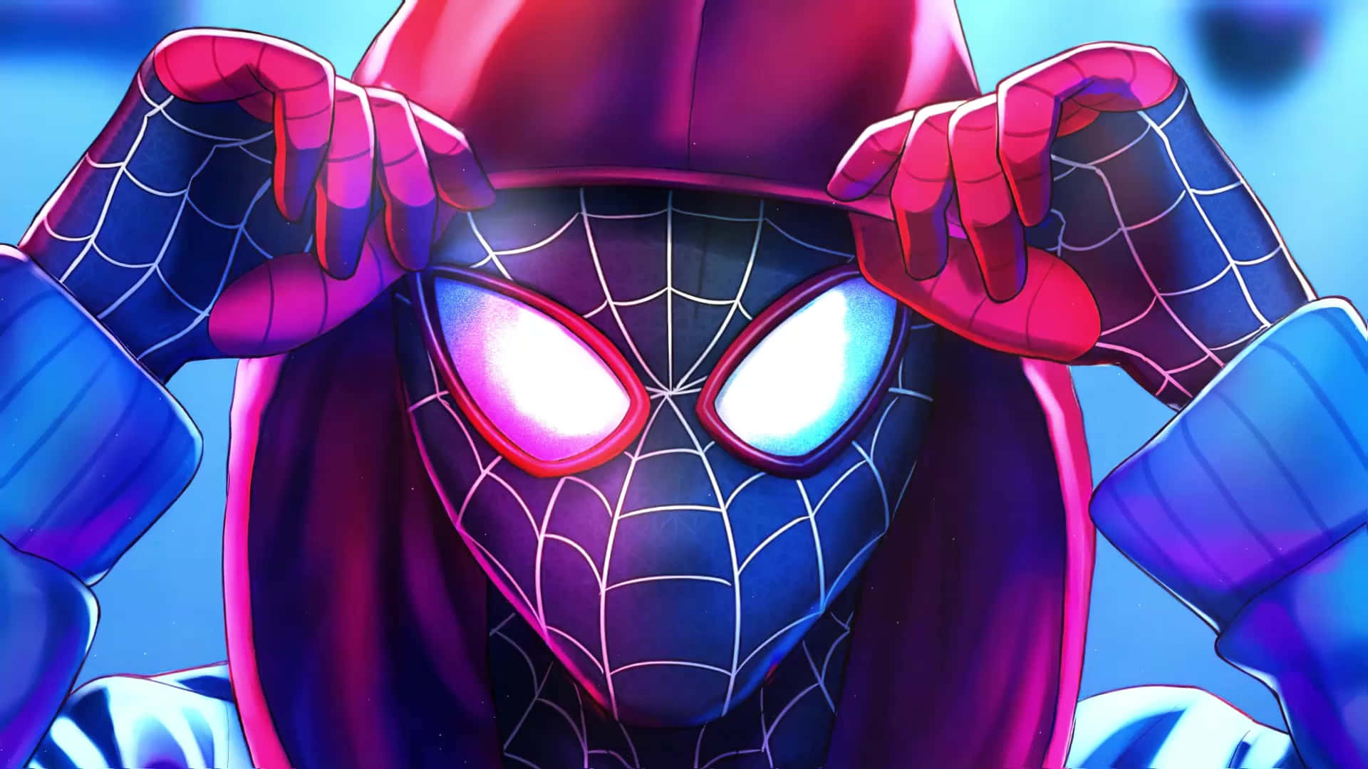 Marvel's Miles Morales showing off his incredible Spiderman powers