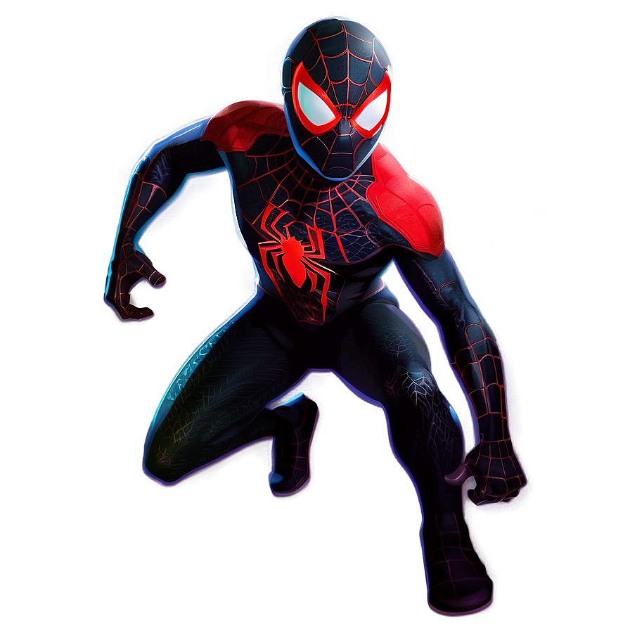 Download Miles Morales Character Art Png Sab86 | Wallpapers.com