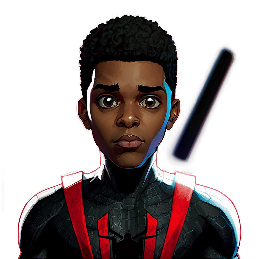 Miles Morales Comic Style Png Qpy1 PNG