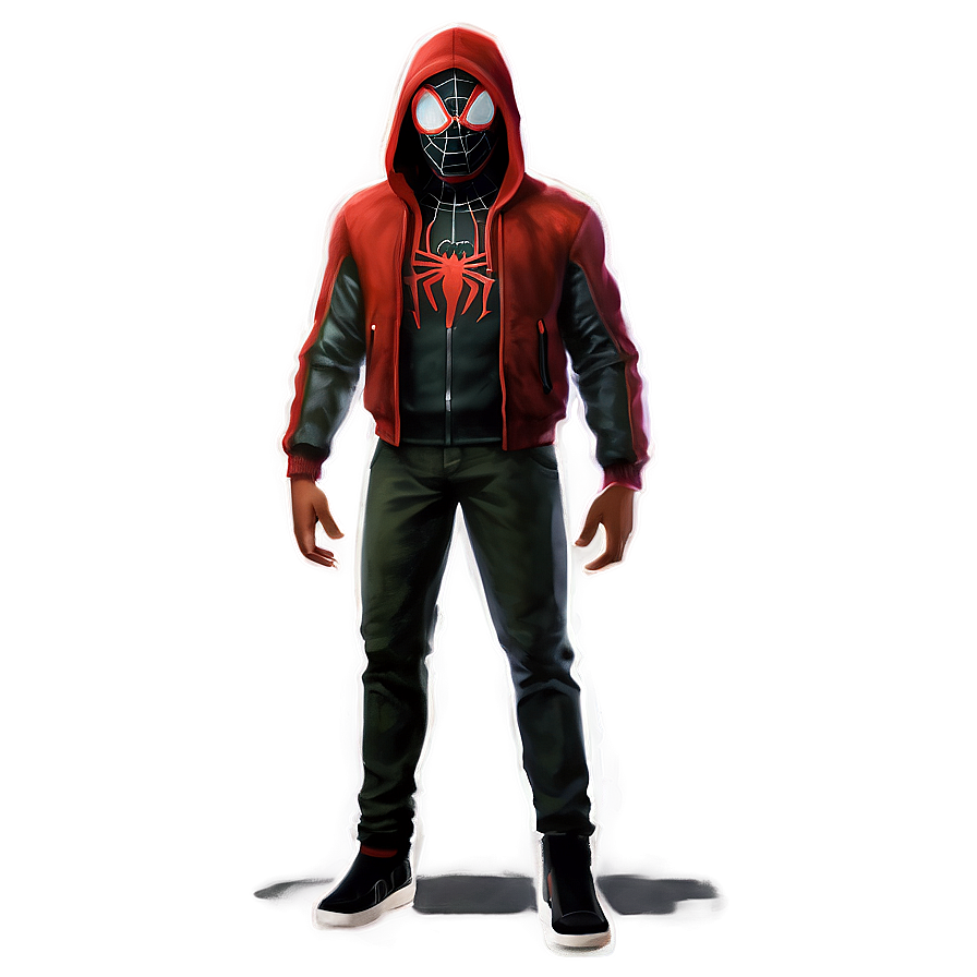 Miles Morales Concept Art Png 42 PNG