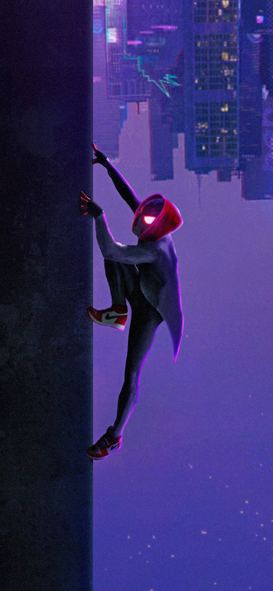 Miles Morales In Spider Man Into The Spider Verse