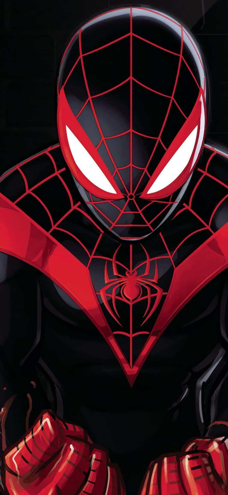 Download Spider Man Pop Art Miles Morales Iphone Wallpaper 