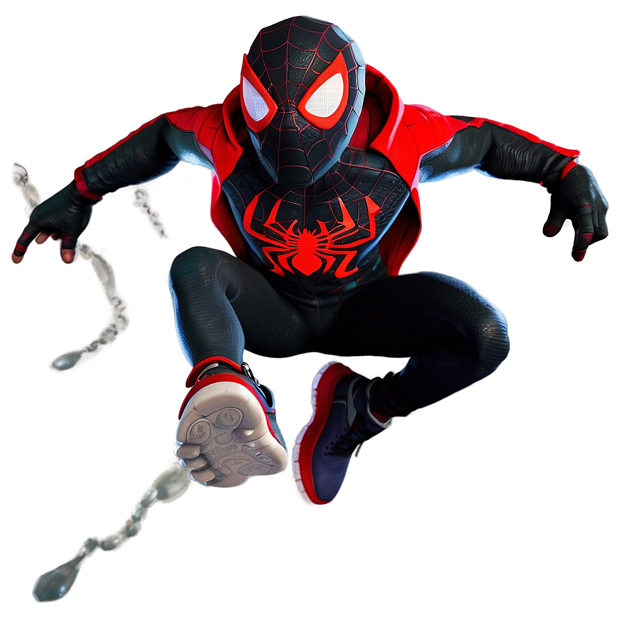 Miles Morales Jumping Png 43 PNG