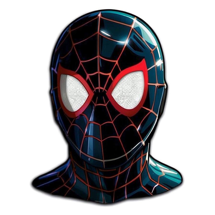 Miles Morales Mask Off Png 99 PNG