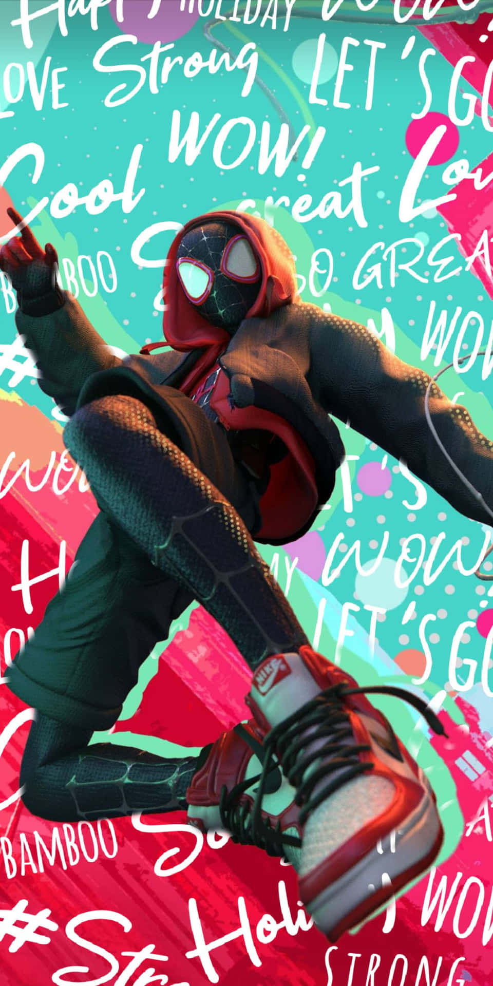Miles Morales Spiderman Aesthetic Wallpaper