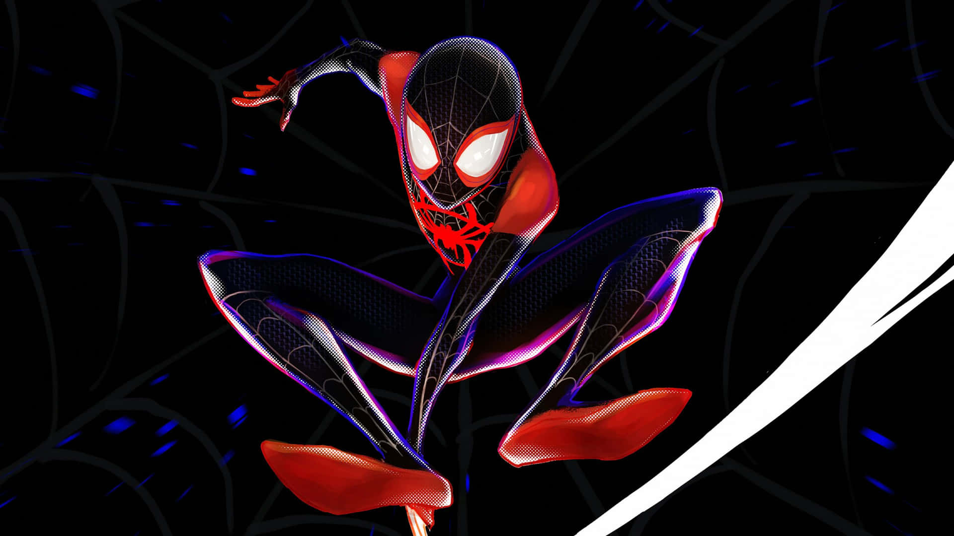 Miles Morales Spiderman4 K Wallpaper Wallpaper