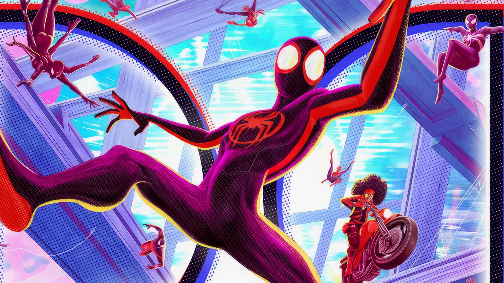Miles Morales Spiderverse Aesthetic Wallpaper