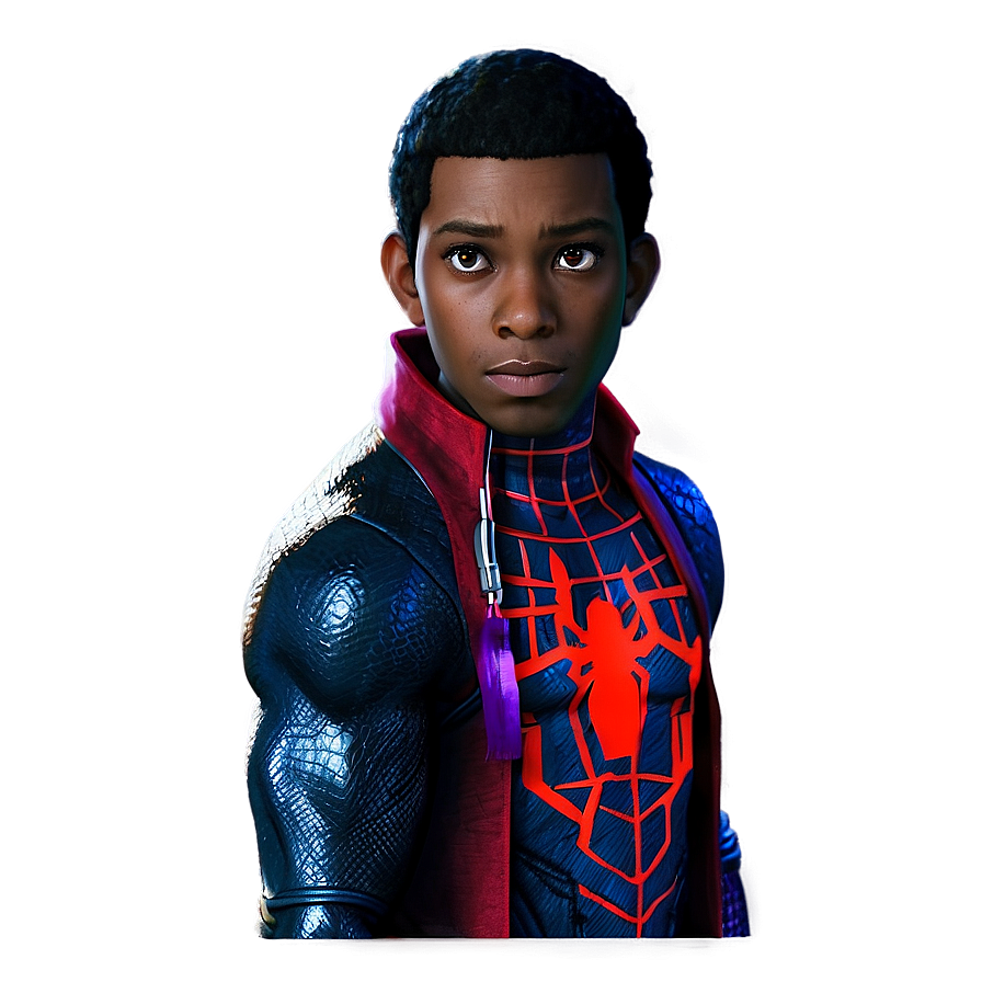 Miles Morales Transparent Background Png Nup PNG