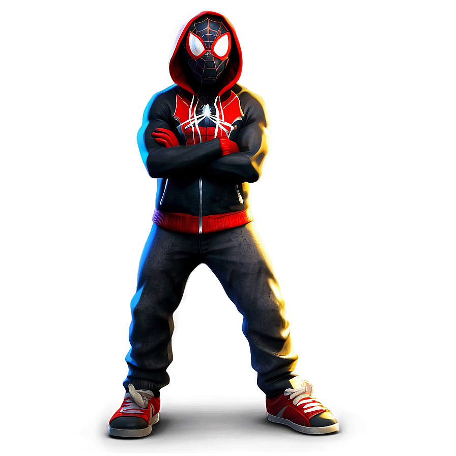 Miles Morales Urban Style Png 05032024 PNG