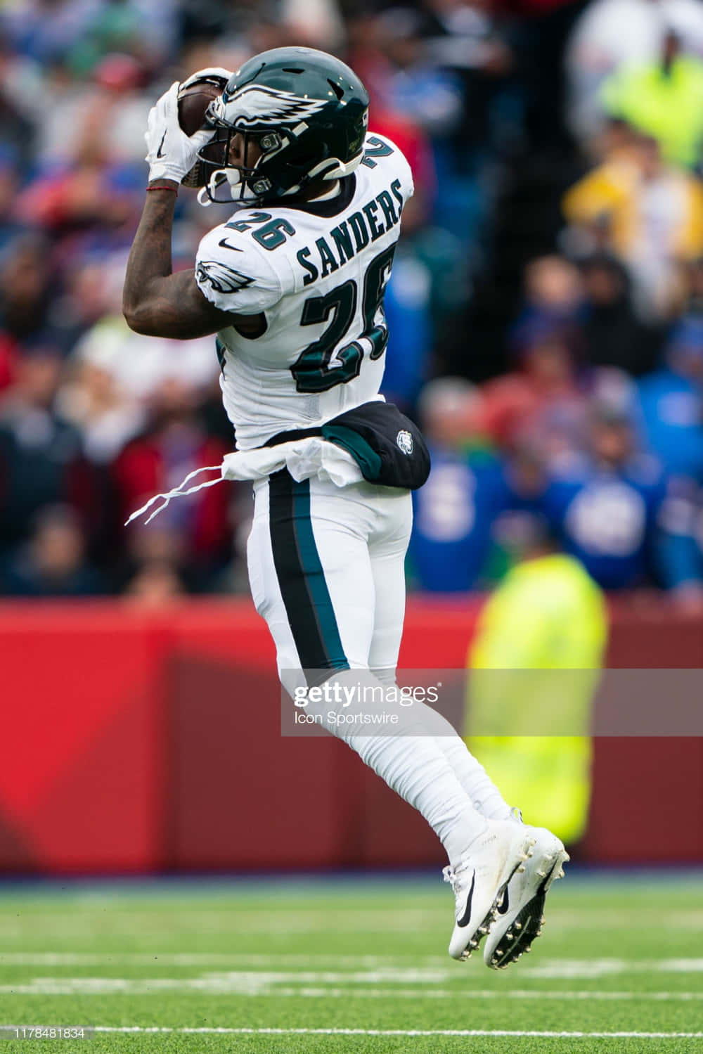 Philadelphiaeagles Running Back Miles Sanders Would Be Translated As 