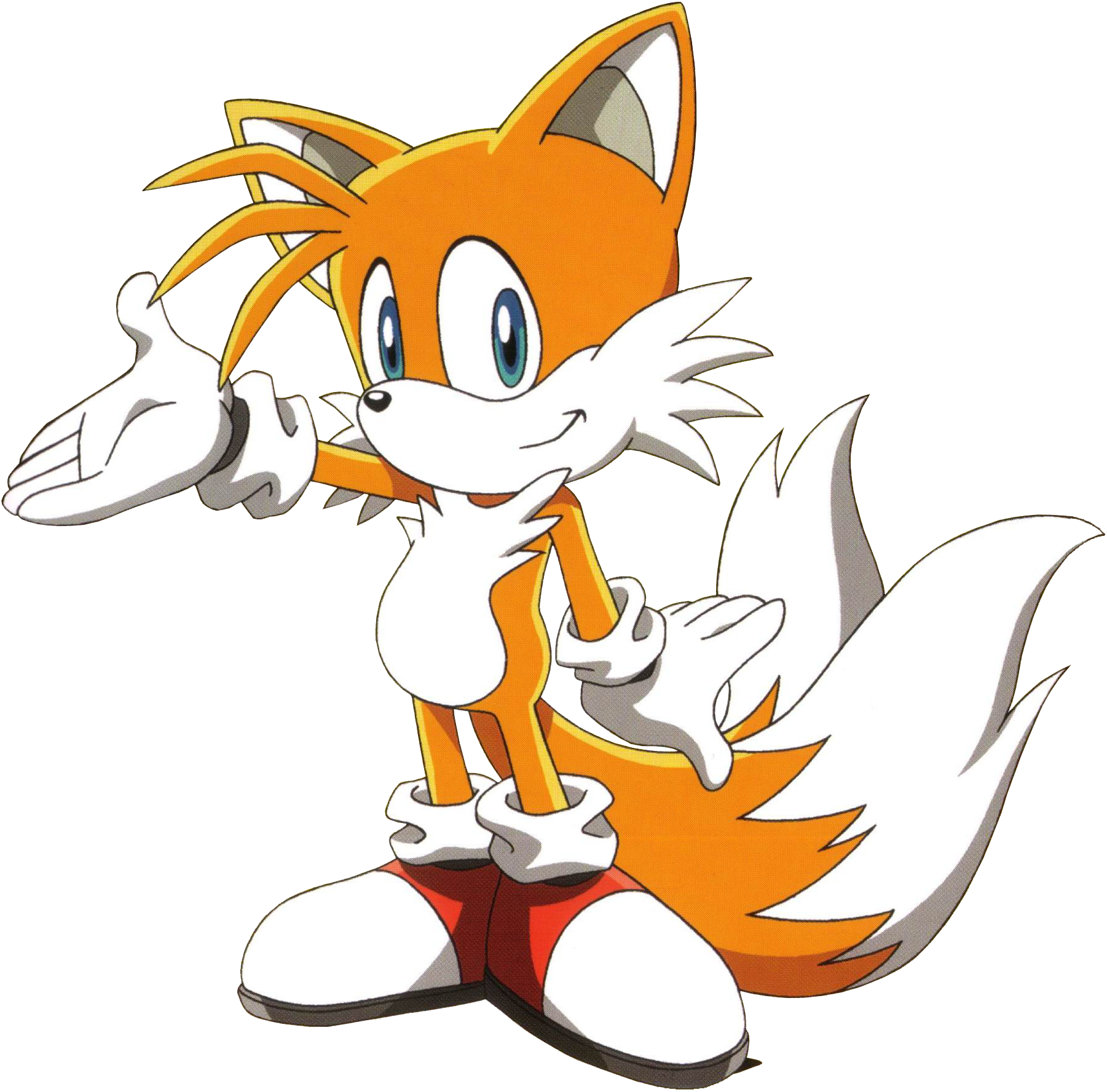 Miles Tails Prower Sonic Series Character PNG