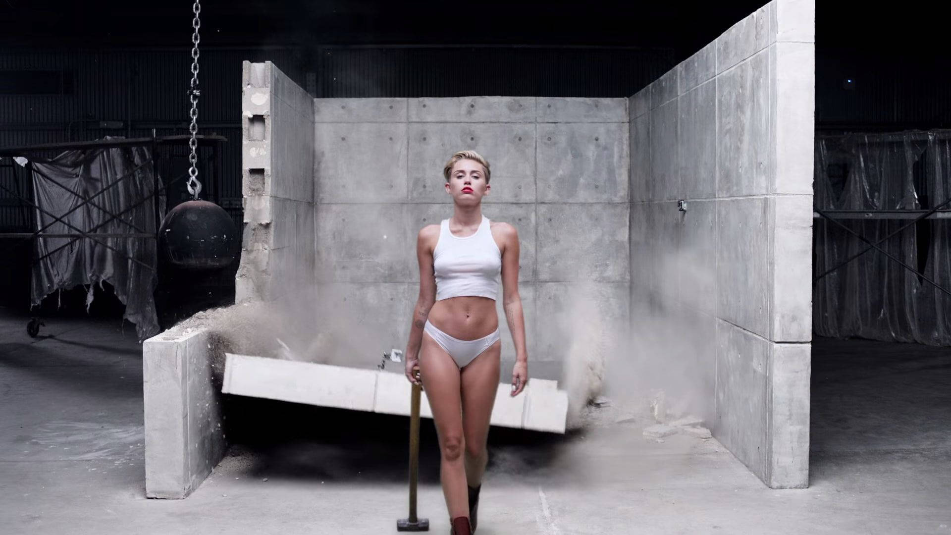 Miley Cyrus Wrecking Ball Background