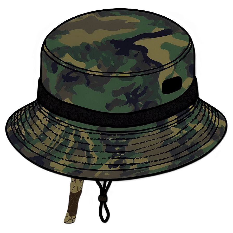 Military Bucket Hat Png 06132024 PNG