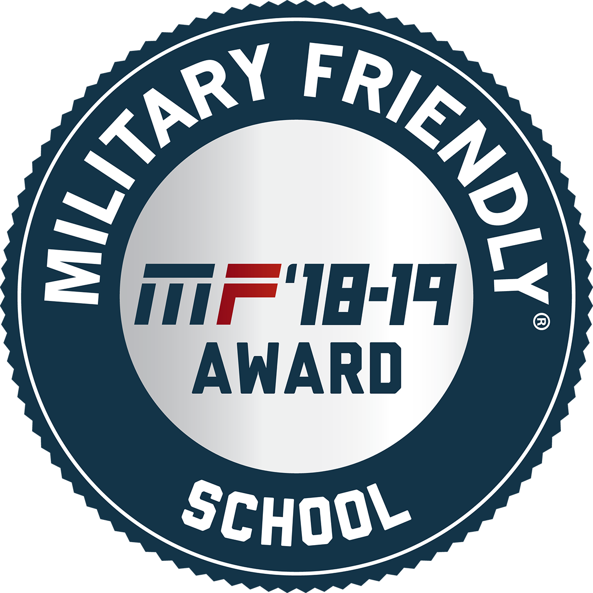 Military Friendly School Award20182019 PNG