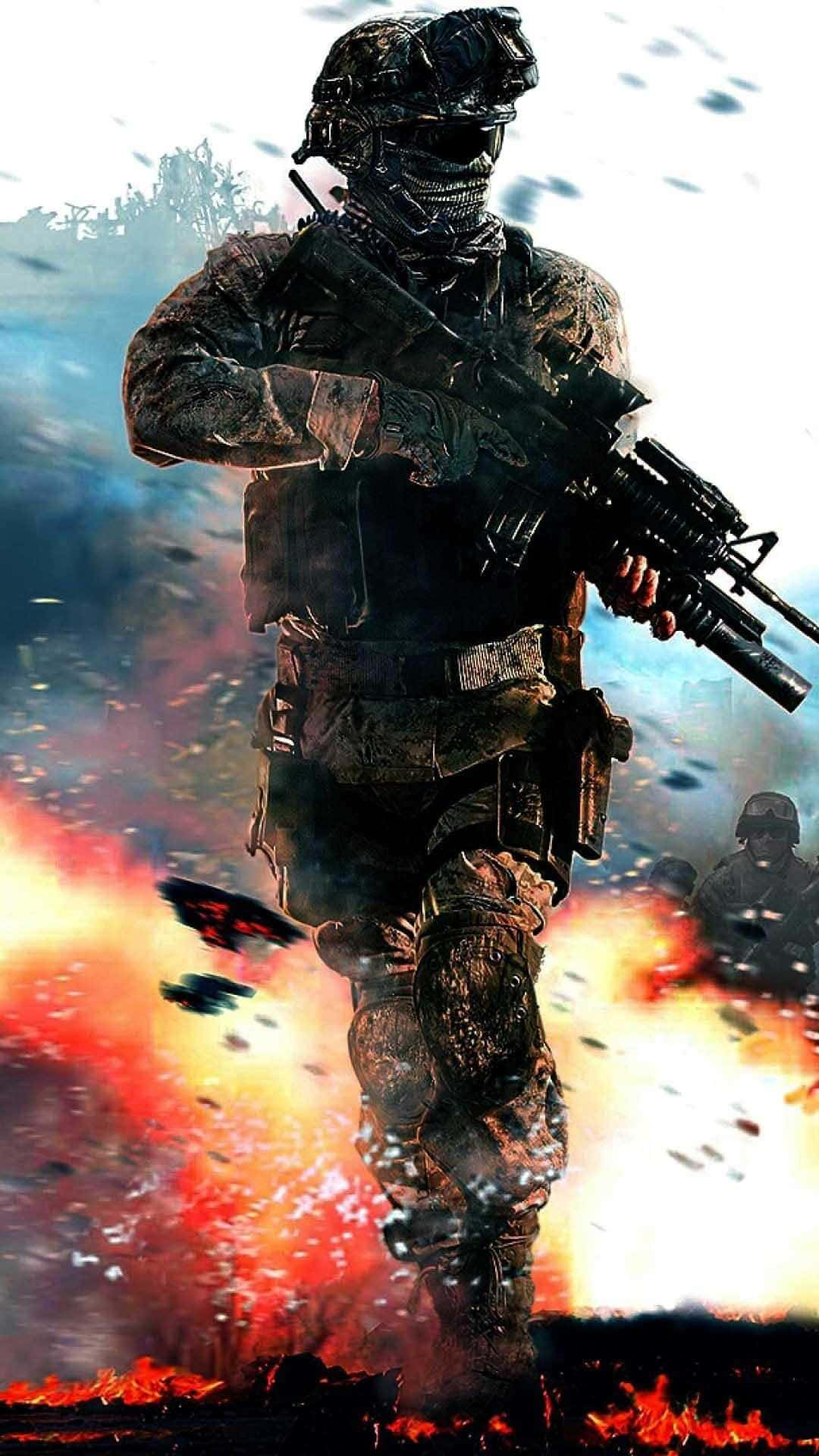 - Get the look and feel of military strength with the Iphone Wallpaper