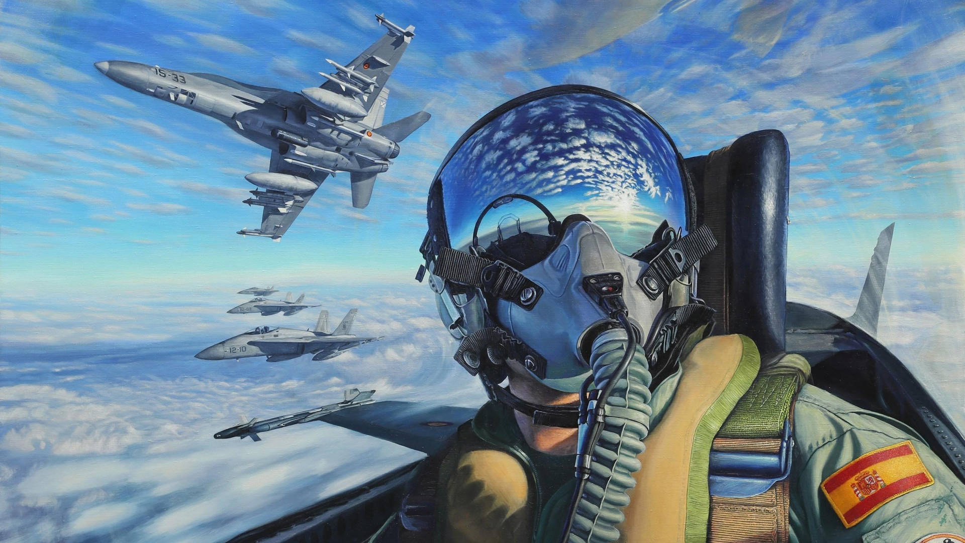 Militære Jets 2560 X 1440 Wallpaper